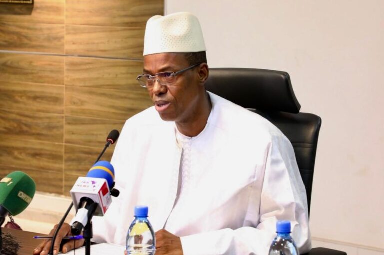 Ministre de l'Economie et des finances Sanou