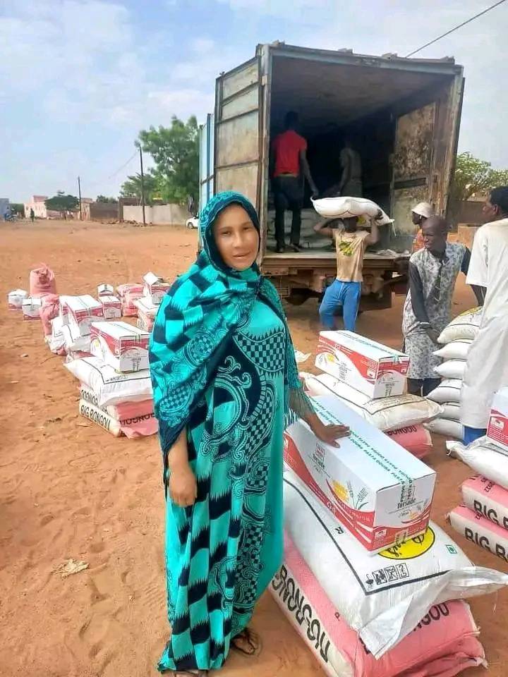 Don de Mme Maïga Moussokoura