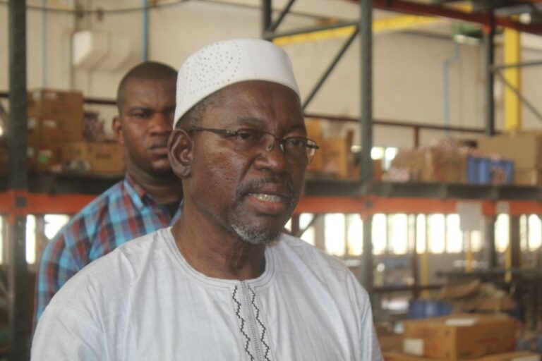 ministre de l'agriculture Lassine-Dembele